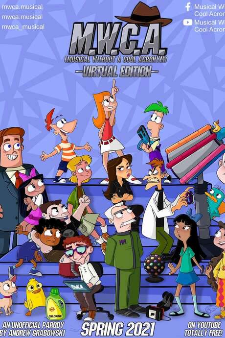 Phineas and Ferb build an arena while sister Candace tries to bust them. Dr. Heinz Doofenshmirtz plans to flood lawns with pools, prompting Agent Perry to intervene. When Candace investigates the vanishing inventions, she meets Doofenshmirtz and helps build an “inator” that controls the animals. The kids unite to stop his scheme and save the area.